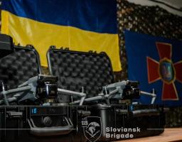 Артем Лисогор: для нацгвардійців з 18-ї бригади передали 13 квадрокоптерів