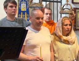 Два роки полону: безмежна віра в неї та щире кохання – Олексій Ганусков обвінчався з дружиною