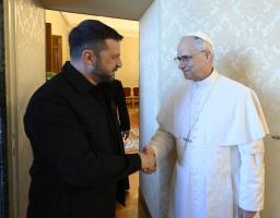 Володимир Зеленський мав аудієнцію в Папи Римського Лева ХІV