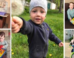 Трирічний Дмитро – новий вихованець Лисичанського малого групового будинку «Світанок» 