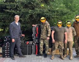 Артем Лисогор: передали нашим оборонцям ще 130 дронів