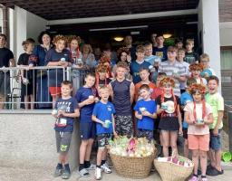 Луганську малечу в Австрії привітали з Великоднем