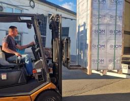 До хабу Попаснянської громади в Харкові надійшли гігієнічні набори