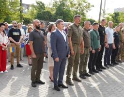 Артем Лисогор привітав луганчан із Днем Державного Прапора України