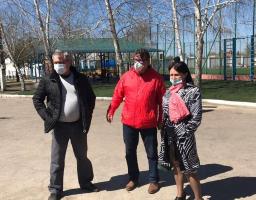 Триває реконструкція спортивної бази «Олімп» у Кремінній