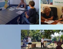 Спеціалісти обласної служби зайнятості приймають у хабах Луганщини