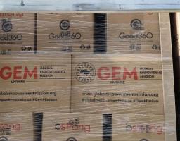 До Нижньодуванського хабу в Києві надійшла партія допомоги від благодійників