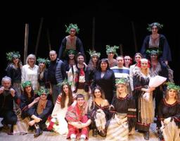 «Ніч на полонині»: Луганський театр виступив з фестивальною прем’єрою у Дніпрі