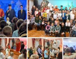 Блаженнійший Митрополит Київський і всієї України Епіфаній привітав зі святами дітей з Луганщини