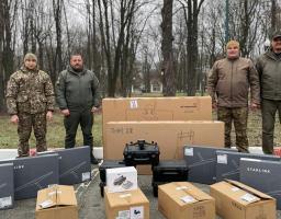 Артем Лисогор: на Харківський та Сумський напрямки привезли бійцям дрони та старлінки