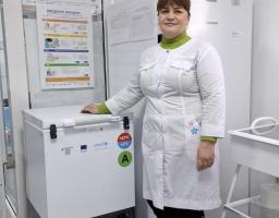 Релоковані з Рубіжного та Сіверськодонецька медичні заклади отримали спеціальне холодове обладнання для транспортування та зберігання вакцин