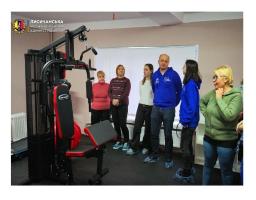 У столичному хабі Лисичанської громади відкрили спортивну кімнату