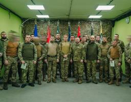 Воїни бригади «Лють» отримали відзнаки