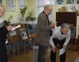 Обласний конкурс художньої творчості з графіки на тему «Шторм»