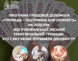 Шість мільйонів гривень передбачено на допомогу рубіжан, які опинилися в складних життєвих обставинах