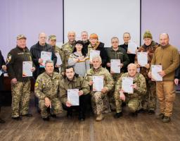 У Центрі ветеранського розвитку ЛНУ відбулася зустріч з військовими