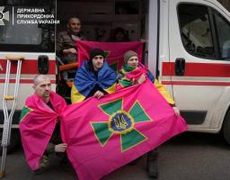 Із російського полону повернулися двоє військовослужбовців Луганського прикордонного загону