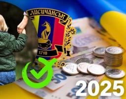 96 дітей вразливих категорій отримають грошову допомогу від Лисичанської громади