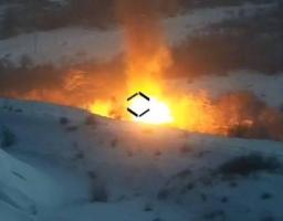 Українські воїни знищили ворожу МТЛБ-У