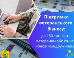 Кремінська громада надає ветеранам одноразову матеріальну допомогу для реалізації проєктів на створення (розвиток) власного бізнесу