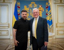 Володимир Зеленський зустрівся зі спецпредставником Президента США Кітом Келлогом