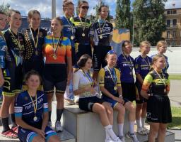 П’ять нагород вибороли луганські спортсменки на чемпіонаті України з велоспорту на треку