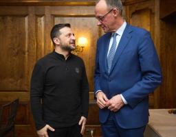 Володимир Зеленський провів зустріч із Фрідріхом Мерцом