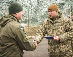 Командувач Об’єднаних сил привітав військовослужбовців угруповання НГУ ОС з 5-ю річницею Нацгвардії