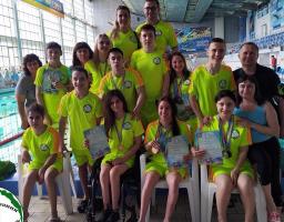 Луганські плавці з інвалідністю привезли 20 медалей зі всеукраїнських змагань 