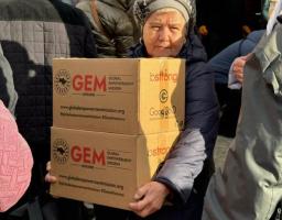 У четвер в Києві видаватимуть гуманітарну допомогу від GEM