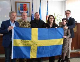 На Луганщину завітали голова МЗС Королівства Швеція та посол Королівства Швеція в Україні