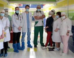 В Луганській області зробили перше щеплення від COVID-19