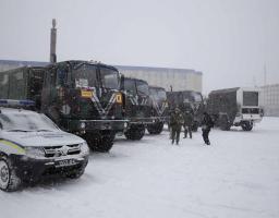 Понад 20 тонн гуманітарної допомоги передала латвійська делегація до прифронтових районів Луганщини