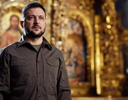 Привітання Президента України Володимира Зеленського з Великоднем