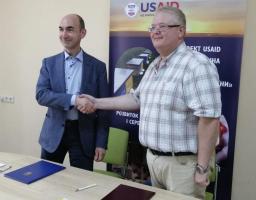 Оновлення інфраструктури та розвиток дуальної освіти - Луганський НАУ підписав меморандум з USAID