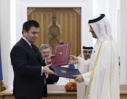 УКРАЇНА ТА КАТАР ПІДПИСАЛИ НИЗКУ УГОД ПРО ЕКОНОМІЧНЕ, ТОРГОВЕЛЬНЕ СПІВРОБІТНИЦТВО ТА СПРИЯННЯ ІНВЕСТИЦІЙ