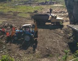 Єднаємо Луганщину: продовжується виконання відновлювальних робіт біля зруйнованої частини мосту