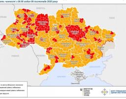COVID-19: у Марківському районі залишається «червоний» рівень епіднебезпеки, в інших містах і районах Луганщини встановлено «помаранчевий»