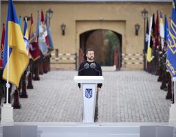 Виступ Президента з нагоди Дня захисників і захисниць України