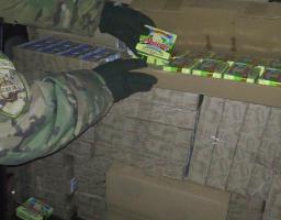 «Фантом» затримав майже тонну продуктів харчування