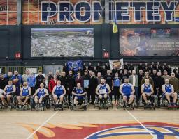 У Дніпрі сформували першу команду системи МВС з адаптивного баскетболу