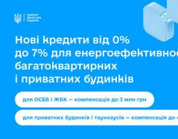 Уряд розширює програми підтримки енергетичної автономності для багатоквартирних будинків і приватних домівок