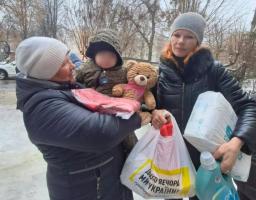 200 жителів Лисичанської громади отримали гуманітарну допомогу в Полтаві