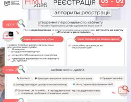НМТ-2026: Сьогодні старт реєстрації