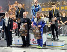 Золото, два срібла та бронза – здобуток пауерліфтерів Луганщини на чемпіонаті України