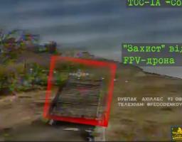 #Вірю_в_ЗСУ На Луганщині знищено російську вогнеметну систему ТОС 1-А «Солнцепек» разом з екіпажем