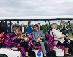 Від КПВВ у Станиці Луганській до мосту почав курсувати електромобіль, – Віталій Комарницький