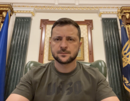 Що сильнішою буде Україна, то слабшою буде Росія і менше триватиме ця війна – звернення Президента Володимира Зеленського