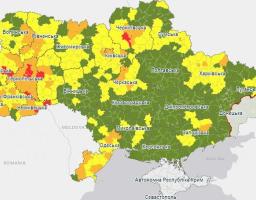 COVID-19: у декількох містах та районах Луганщини з 21 вересня буде діяти «жовтий» рівень небезпеки