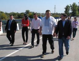 Міст після капітального ремонту відкрито у Старобільську